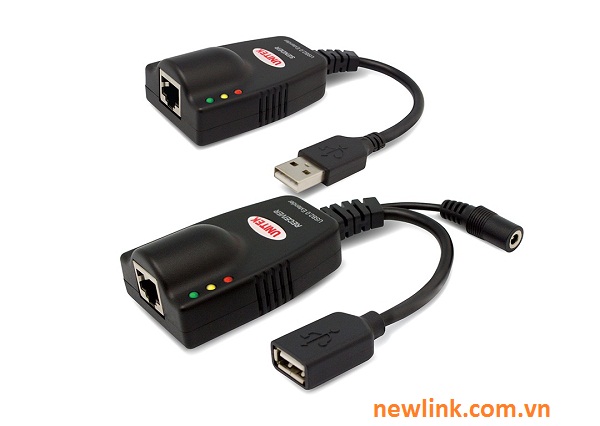 Bộ kéo dài USB 100M qua dây mạng Lan Unitek Y2507