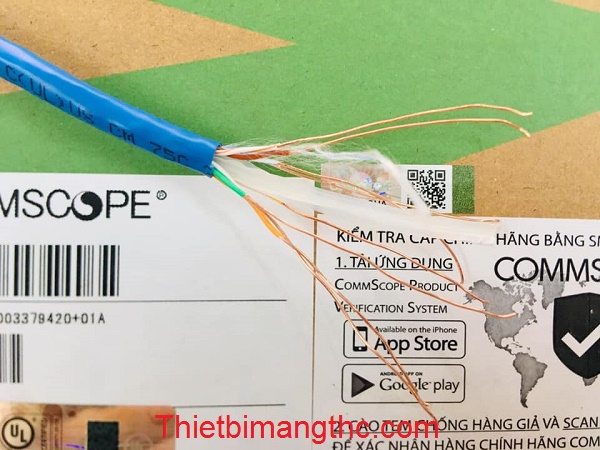 Cáp mạng Commscope Cat6
