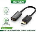 Đầu chuyển đổi Displayport sang HDMI Ugreen 40362 cao cấp