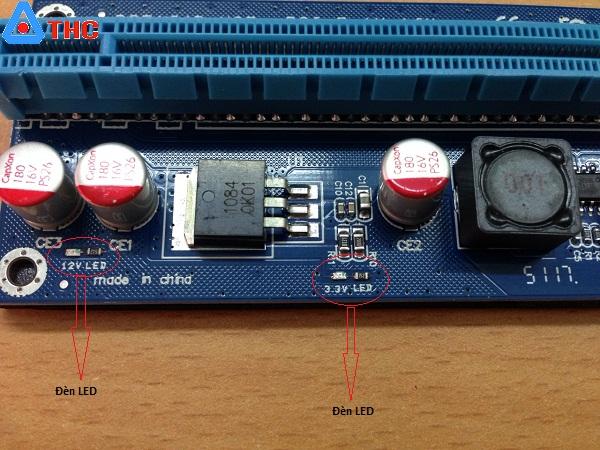 Dây Riser USB 3.0 009S PCI E 6 chân