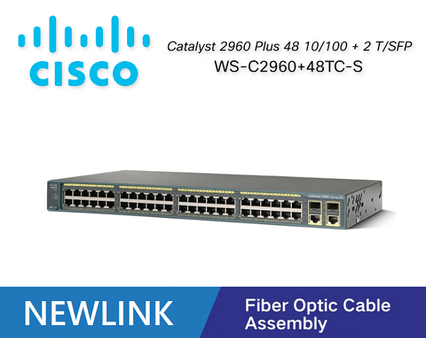 WS-C2960+48TC-S Thiết bị chuyển mạch CISCO Catalyst 2960 Plus 48 10/100 + 2 T/SFP LAN Lite cao cấp