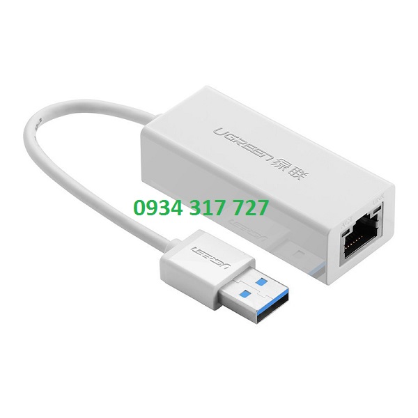 Hình Ảnh Sản Phẩm : Cáp USB 3.0 sang Lan Ugreen 20255 cao cấp