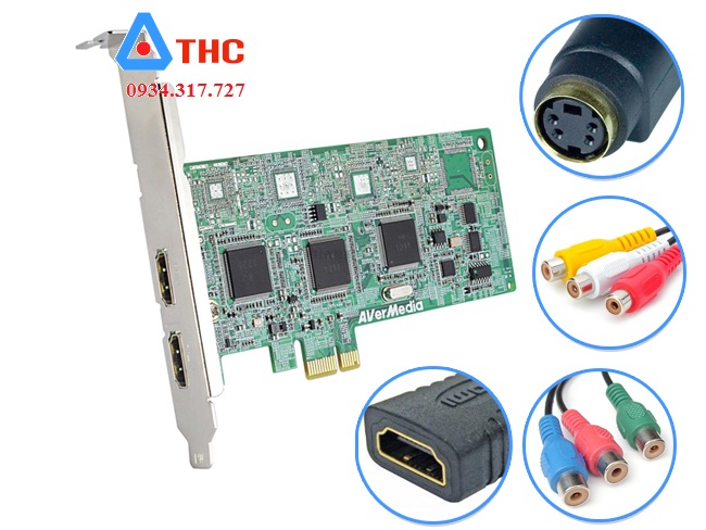 CARD GHI HÌNH HDMI, AV, S-VIDEO ĐÀI LOAN AVERMEDIA C027 