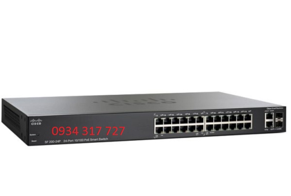Switch chia mạng Cisco 48Port 10/100Mbps PoE - Cisco SF200-48P