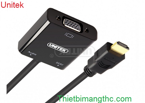 Cáp HDMI sang VGA Unitek cao cấp