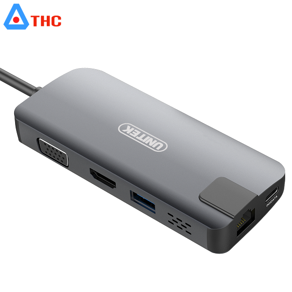 Cáp chuyển USB typeC To HDMI, VGA, LAN 