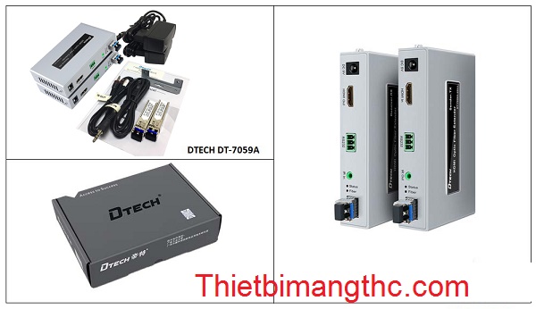 Bộ hdmi sang quang dtech 