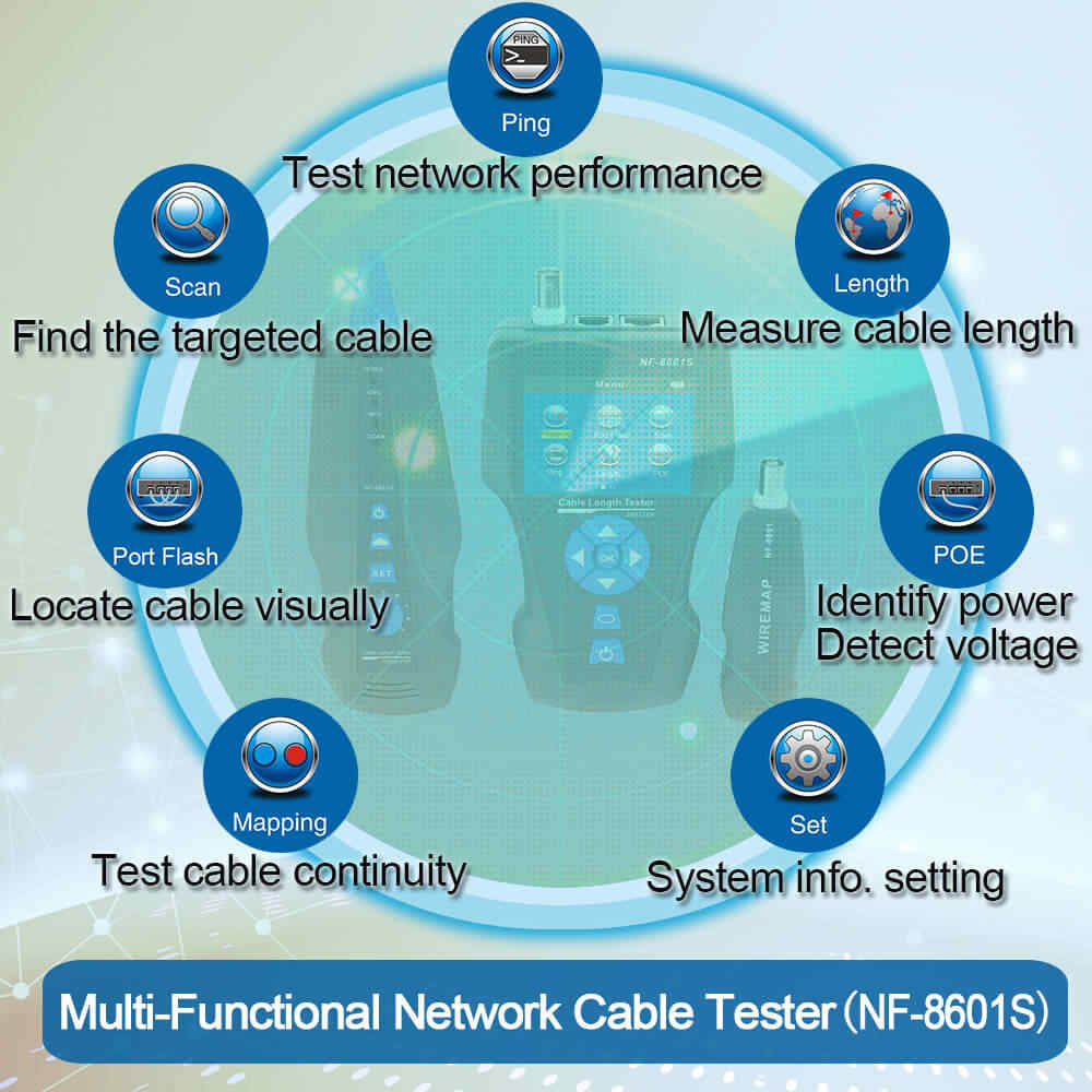 Máy test mạng đa năng NF-8601S