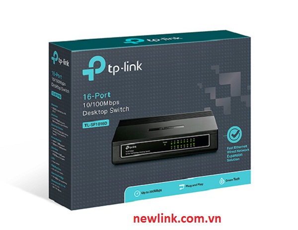 Switch TP-Link 16 Port -10/100