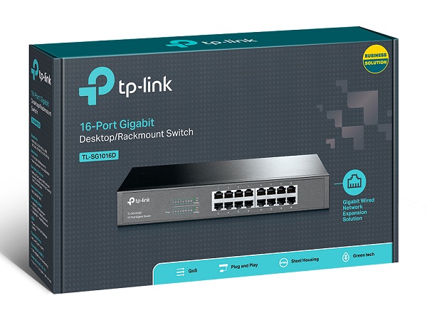 Switch 16 Port TL-SG1016D Gigabit 10/1000/1000