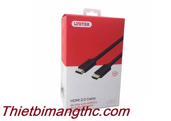 Cáp HDMI UNITEK cao cấp