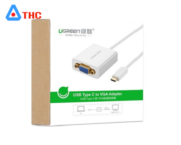 cap-chuyen-doi-usb-c-sang-vga-ugreen-40274