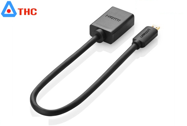 Cáp micro HDMI sang HDMI đực cái Ugreen