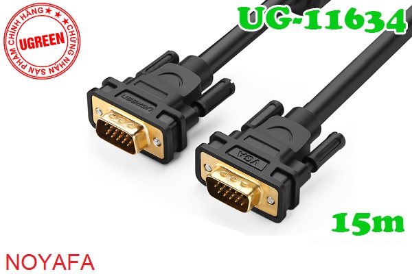 Cáp VGA 15M Ugreen Cao cấp