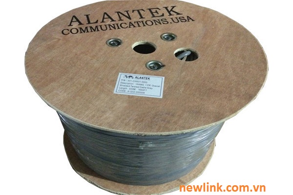 Cáp điều khiển Alantek 20 AWG 2 pair