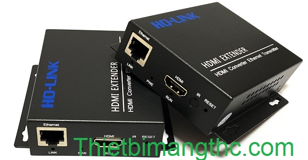 bộ kéo dài HDMI sang Lan 120m cao cấp Holink HL-HDMI-120TR