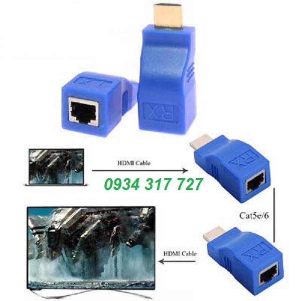 Bộ HDMI to Lan 