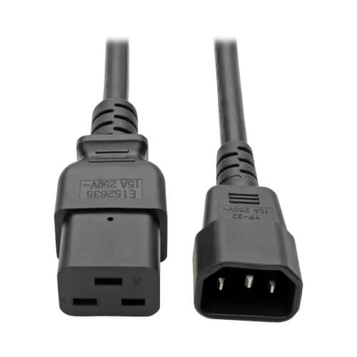 Dây nguồn UPS C14 C19 dài 3M NEWLINK tiết diện 14AWG (2.08mm2)