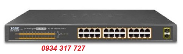 PLANET GSW-2620HP 24 port 10/100/1000Mbps + PoE