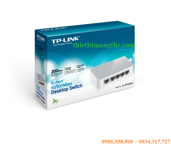 Switch Nối mạng 5 Port TP-Link 10/100 chính hãng