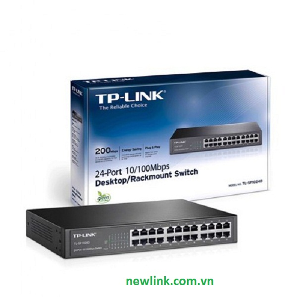 Cổng chia mạng TP-LINK 24 cổng, TL-SF1024D 24-Port 10/100Mbps Switch