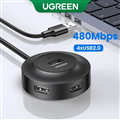 20277- Bộ chia USB 2.0 1 ra 4 cổng UGREEN cao cấp