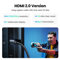 40107, Cáp HDMI 1.4 dài 25M Ugreen 4K @30hz có chíp khuếch đại