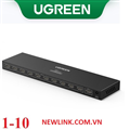 Bộ chia HDMI 1 ra 10 cổng V1.4 hỗ trợ 4K@30Hz Ugreen 50949 cao cấp