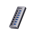 Bộ chia USB (HUB) 3.0 7 cổng USB A 5Gbps, 1Cổng USB Type- C UNITEK H1314A 01 -EU