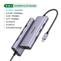 Bộ Hub USB Type-C to HDMI 4k@60Hz/ USB 3.0/ Lan Gigabit/ PD 100W Ugreen 10919 ca
