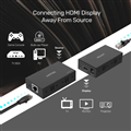 Bộ khuếch đại HDMI to Lan ( RJ45) 150M Unitek V101A