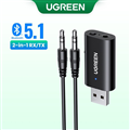 Bộ phát và nhận Bluetooth 5.1 2in1 UGREEN 60300 hỗ trợ chế độ TX và RX cao cấp