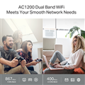 Bộ phát Wifi TP-Link Archer A64 AC1200 - LAN WAN Gigabit hàng chính hãng