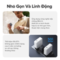 Bộ sạc nhanh GaN 20W UGREEN X514 55533 cổng USB-C+USB-A PD 3.0 QC 3.0 cho iPhone