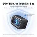Bộ sạc nhanh GaN 20W UGREEN X514 55533 cổng USB-C+USB-A PD 3.0 QC 3.0 cho iPhone