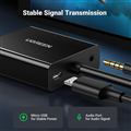 Cáp chuyển đổi HDMI (âm) sang VGA (dương) có âm thanh Ugreen 20694 cao cấp