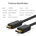 Cáp Displayport sang HDMI dài 1M Ugreen 10238 cao cấp