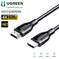 Cáp HDMI 2.0 dài 5m Ugreen 35176 ED030, hỗ trợ 4K@60Hz, High Speed 18Gbps cao cấ