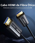 Cáp HDMI 2.0 sợi quang 10m Ugreen 50717 hỗ trợ 4K/60Hz cao cấp