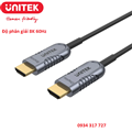 Cáp HDMI 2.1 dài 15M sợi quang 8K Unitek C11029DGY cao cấp