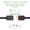 Cáp HDMI nối dài 1M hỗ trợ 4K 2K Ugreen 10141 cao cấp