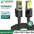 Cáp mạng Cat7 bọc Nylon dài 25M băng thông 10Gbps 600MHZ Ugreen 30794 (Black)