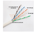 Cáp mạng Việt Hàn LS-DVH CAT6.E UTP 24AWG- nhựa PVC màu trắng (C62406-SL) Cao cấ