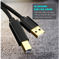 Cáp máy in USB 2.0 dài 3m Ugreen 10351 cao cấp
