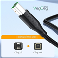 Cáp máy in USB 2.0 dài 5 mét VegGieg V-U207 cao cấp