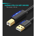 Cáp máy in USB 2.0 dài 5m Ugreen 10352 cao cấp