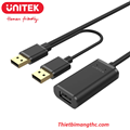 Cáp nối dài USB 2.0 dài 20M UNITEK Y-279 có IC khuếch đại cao cấp