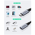 Cáp Nối Dài USB 3.1 Loại C USB-C Thunderbolt 3 dài 0,5m Ugreen 80810