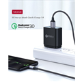 Cáp sạc micro USB 2.0 dài 1m bọc dù sạc 2.4a QC3.0 Ugreen 60146 cao cấp
