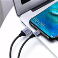 Cáp sạc micro USB 2.0 dài 2m bọc dù sạc 2.4a QC3.0 Ugreen 60148 sạc nhanh cao cấ